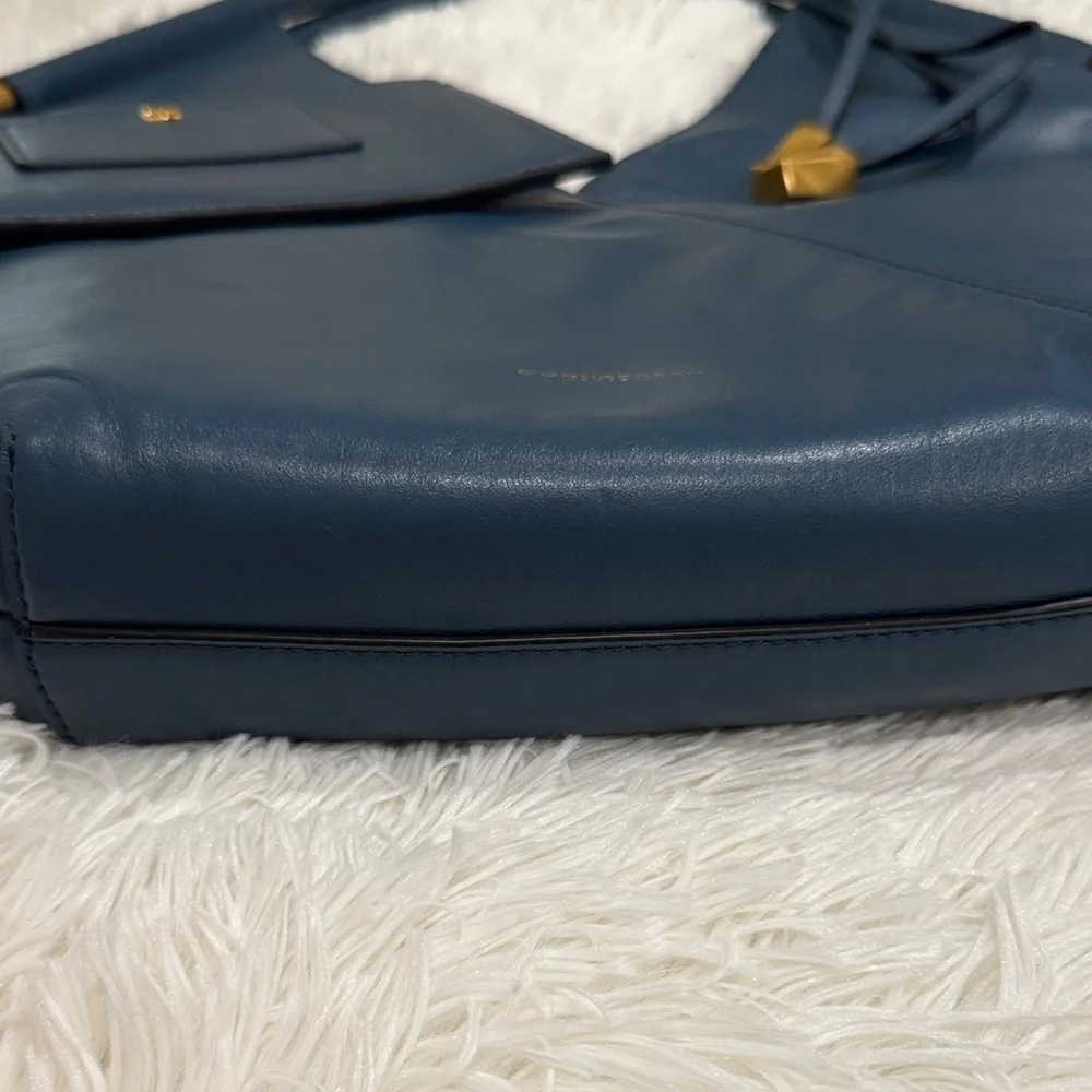 Donna Karan Blue Leather Women's Bag Set - Picture 7 of 8